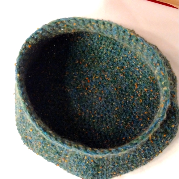 Mohair Blend New Crocheted Soft Non-wool Unisex  Beret Fuzzy XL - Picture 8 of 8